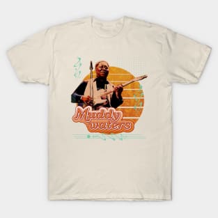 Muddy waters \\ Retro Art T-Shirt